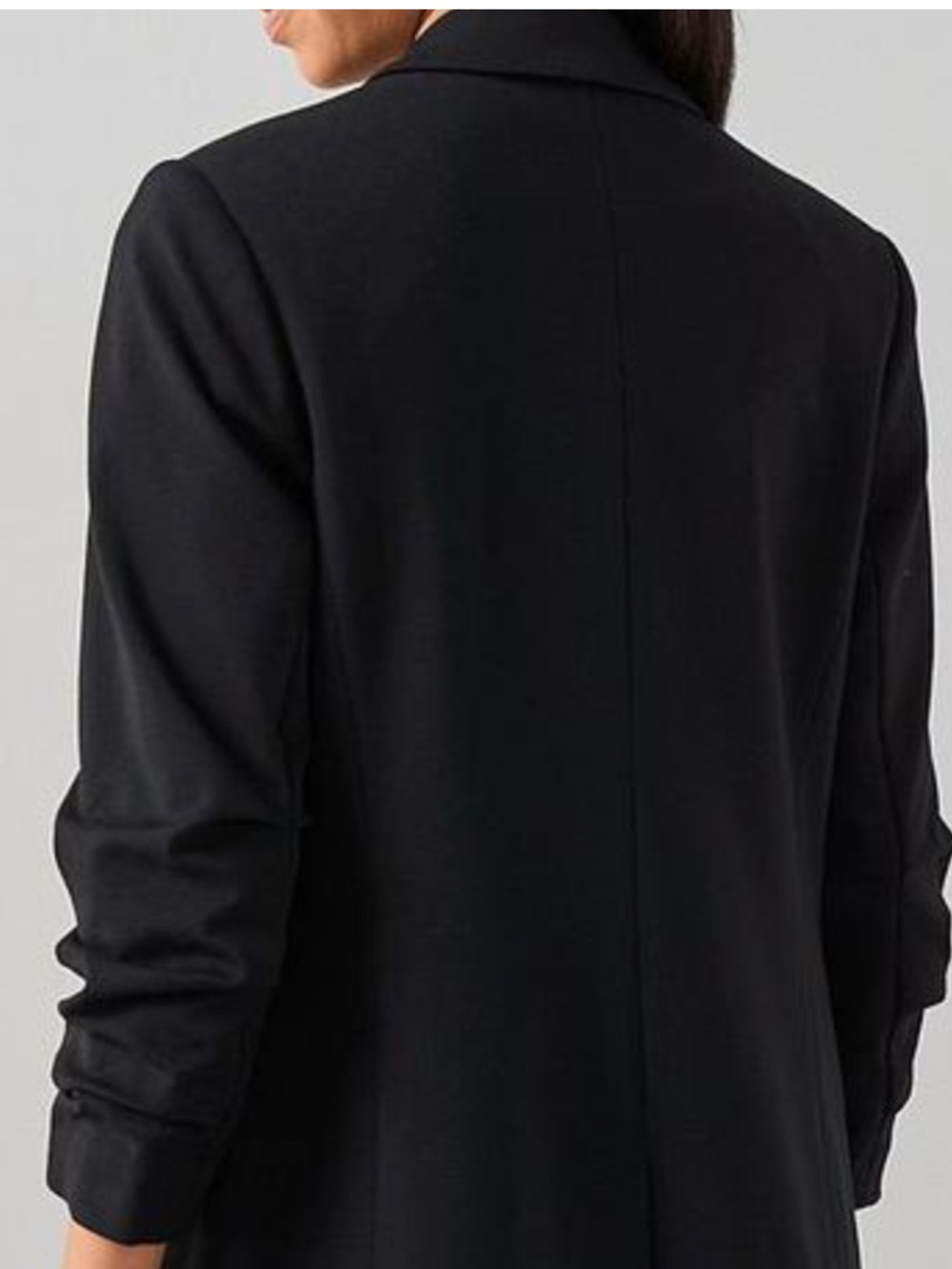 Torrid Ponte Blazer with Ruched Sleeve